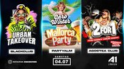 MALLORCA PARTY mit Caro Winter | BLACK URBAN | 2 für 1 PARTY (18+)