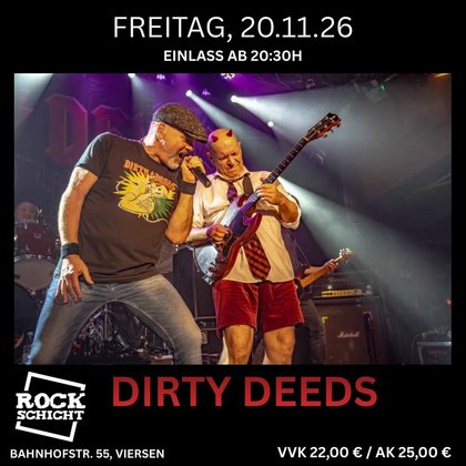 DIRTY DEEDS '79 - Nachholtermin