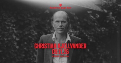 Christian Kjellvander (SE) at Haldern Pop Bar