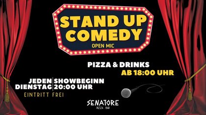 STAND-UP COMEDY - Open Mic (Eintritt frei)