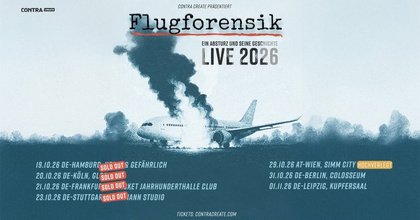 Flugforensik - Ein Absturz und seine Geschichte - Live 2026 | Hamburg - AUSVERKAUFT