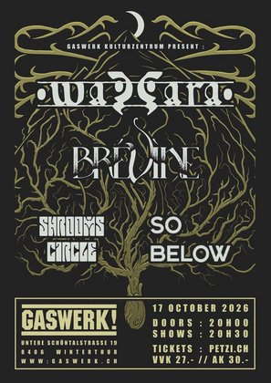 Wazzara (CH) // Brévine (CH) // Shrooms Circle (CH) // So Below (CH)