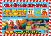 FUN JOKER‘s XXL-HÜPFBURGEN-SPASS vom 17.7. - 9.9.2026 in Oberhausen
