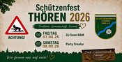 Schützenfest Thören 2026