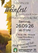 Happinger Weinfest 2026