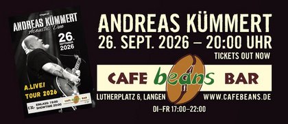 ANDREAS KÜMMERT live im Beans