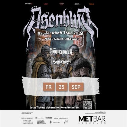 ASENBLUT – BRUDERSCHAFT TOUR 2026