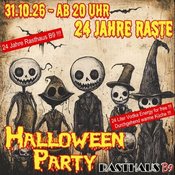 24 Jahre Raste Halloween Party