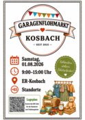 2. Kosbacher Garagenflohmarkt