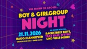 DIE GROßE BOY- & GIRLGROUP NIGHT!