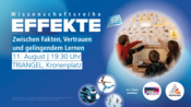 EFFEKTE-Reihe im August: Zwischen Fakten, Vertrauen und gelingendem Lernen