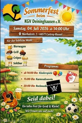 Sommerfest KGV Deininghausen