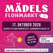 Mädels Flohmarkt, TZA am Europaplatz