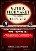Gothic Flohmarkt am 13.09.2026