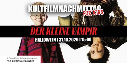 Kultfilmnachmittag for Kids: Der kleine Vampir