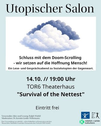 Utopischer Salon: Survival of the Nettest