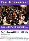 Gloucestershire Youth Orchestra // Familienkonzert im Volkshaus Jena