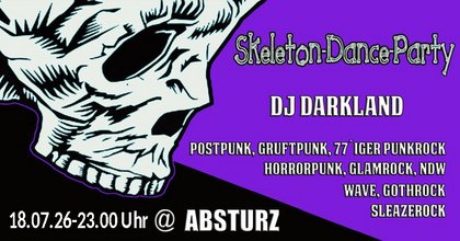 SKELETON DANCE PARTY #WAVE #PUNK #GOTHIC