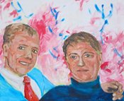 Ausstellung: "D & D, aber bunt" Werke von Waltraud Grassegger & Michael Peters