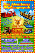 Sperlich‘s Spiel-Park vom 18.7. - 9.8.2026 erstmalig an 2 Orten: Haan + Wuppertal