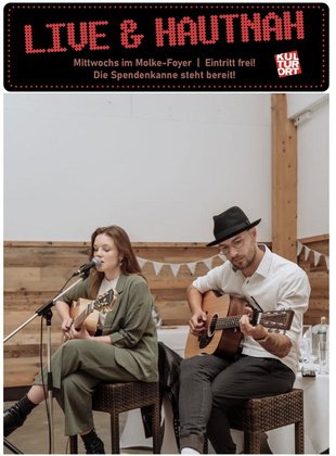LIVE & HAUTNAH im Foyer: Luna & Jonas