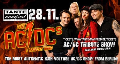 live: THE AC/DCs TRIBUTE BAND The most authentic high voltage AC/DC Show from Berlin!