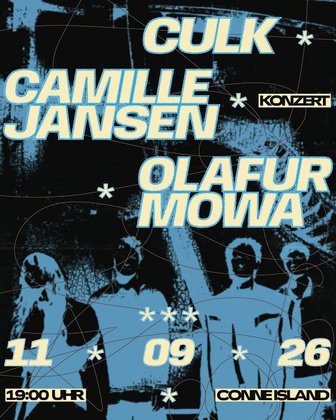 Culk + Camille Jansen + Olafur Mowa