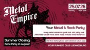 Best of Metal & Rock by Metal Empire (Summer Closing Party) + Darker Please (Modern Gothic Floor 2)
