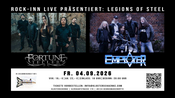 ROCK-INN LIVE: LEGIONS OF STEEL (Power-Metal) mit FORTUNE TELLER (UK) und EMPLOYER