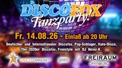 DISCOFOX TANZPARTY im FREIRAUM Offenburg