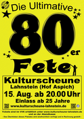80er Fete "Das Original"