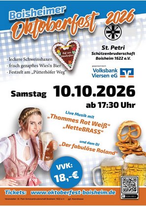 Oktoberfest in Boisheim 2026