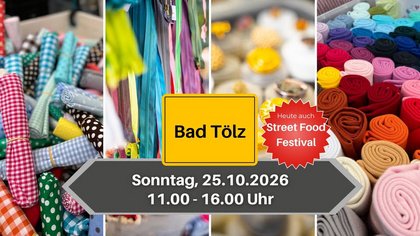 Stoffmarkt Holland in Bad Tölz