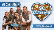 Das 20. Dorf Münsterland Oktoberfest mit Bayernmän