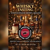 Whisky Tasting (Weihnachtliche Aromen)