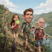 Weinwanderung Kohl trifft Wein