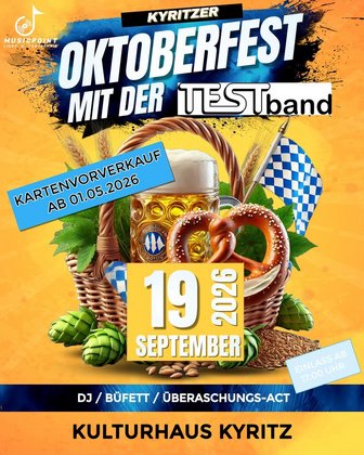 Kyritzer Oktoberfest mit der TESTBAND