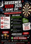 Dart-Turnier bei der Geusemer Kerb 2026