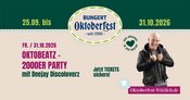Oktoberfest Wittlich - OKTOBEATZ - 2000er Party mit Deejay Discoloverz