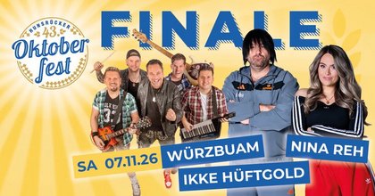 43. Hunsrücker Oktoberfest | FINALE | Würzbuam & Ikke Hüftgold & Nina Reh