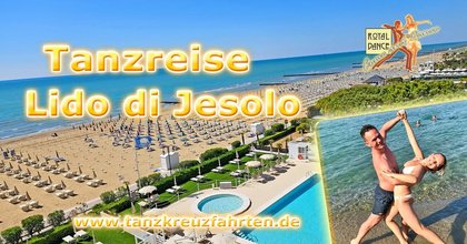 Tanzurlaub am Strand in Italien