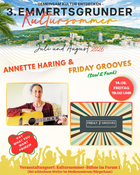 Annette Haring & danach Friday Grooves (Emmertsgrunder Kultursommer)