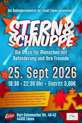 Stern & Schnuppe • 25.09.2026 • Lükaz, Lünen