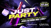 Just Party - Jeder Drink nur 2 €