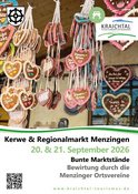 Menzinger Kerwe mit Regionalmarkt 2026