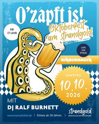O' zapft is - Oktoberfest im strandgold rotenburg