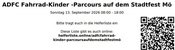 Stadtfest Mössingen - ADFC-Kinder-Fahrrad-Parcours