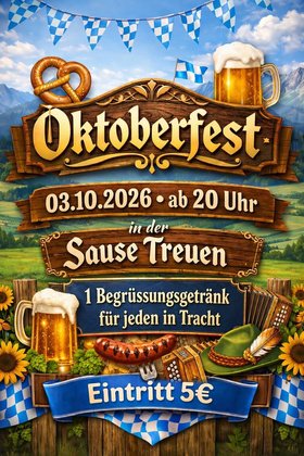 Oktoberfest in der Sause