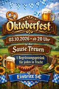 Oktoberfest in der Sause