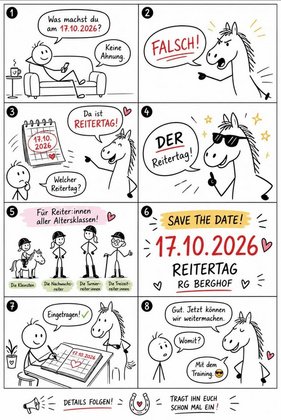 Reitertag der RG Berghof mit anschließendem Oktoberfest